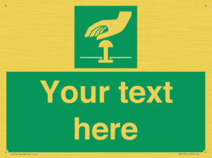 Custom Safe condition: Emergency stop button